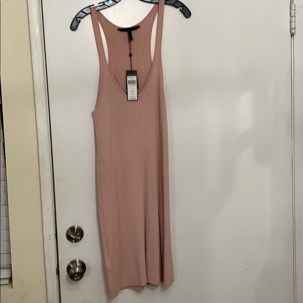 Miron Tunic dress with slit BCBG Maxazria